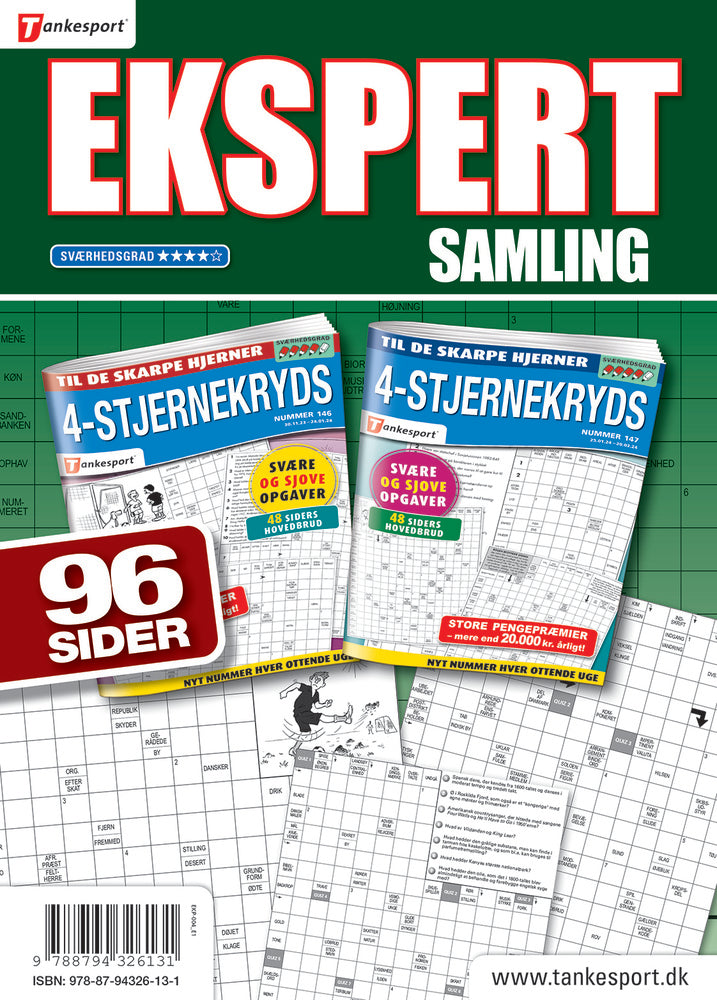 D2 Ekspertsamling krydsord