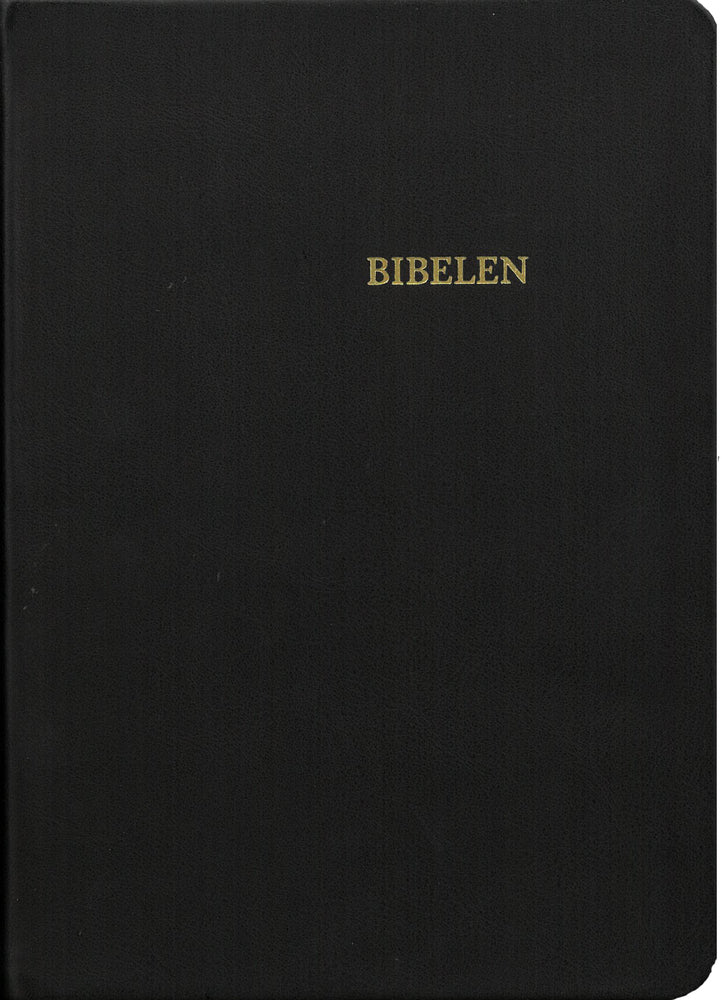 D2 Bibelen i sort skind