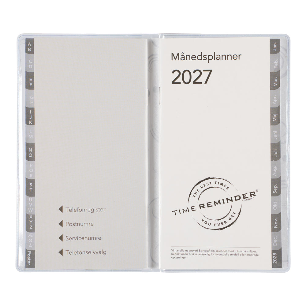 Månedskalender 2027