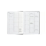 Kalender Wera Björn 2027 Kastanjebrun A6 uge horisontal