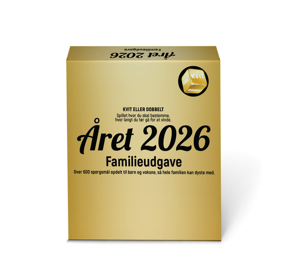 Året 2026 kvit eller dobbelt