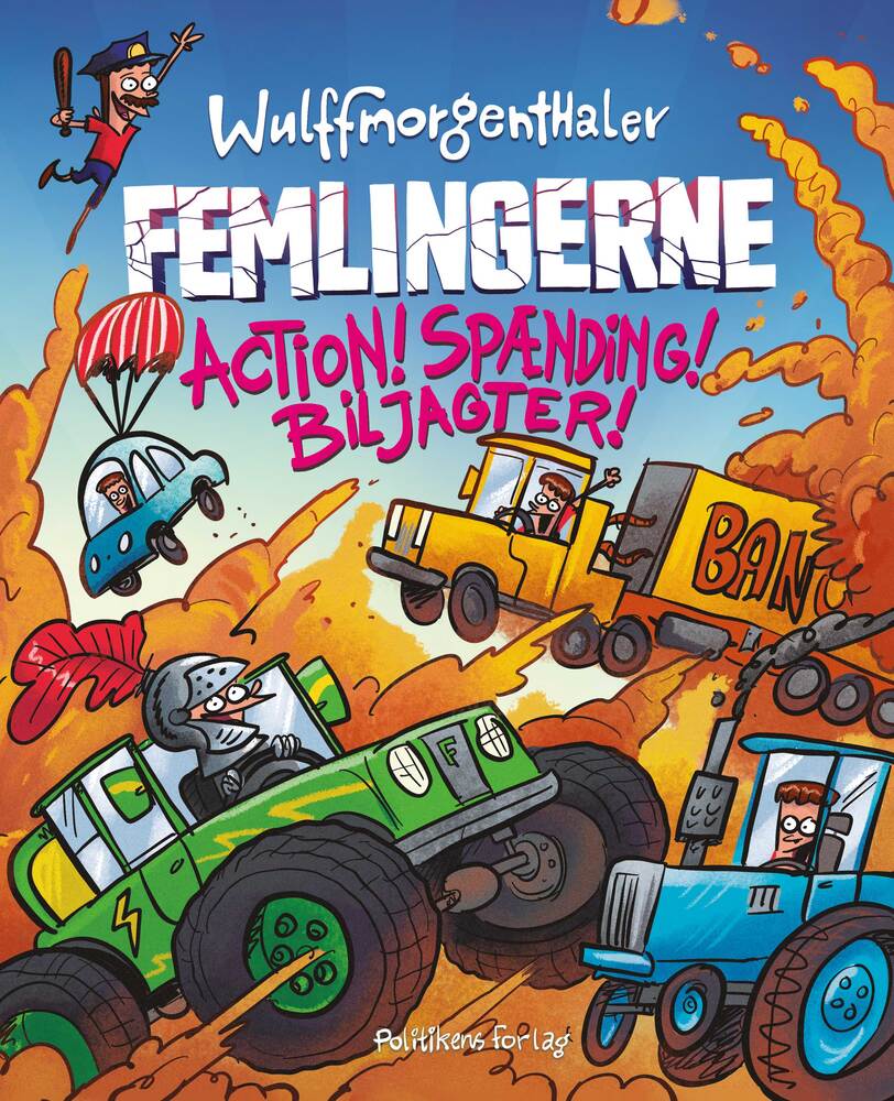 Femlingerne - Action! Spænding! Biljagter!