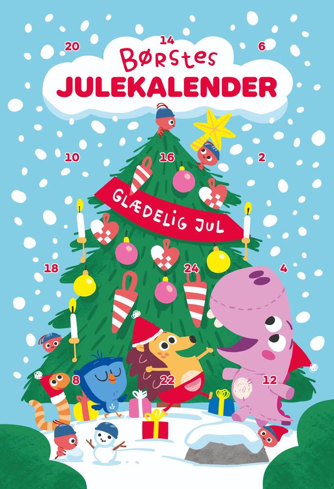 Minisjang - Børste - Julekalender