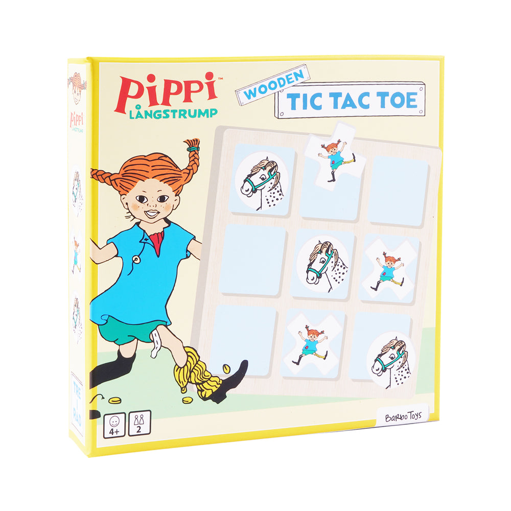 Pippi - Kryds og Bolle i træ