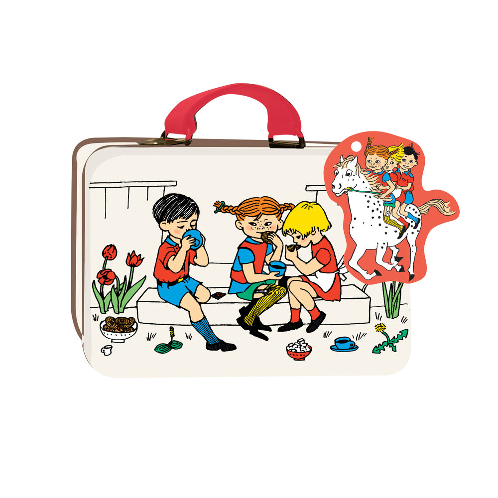Pippi - Lille tin kuffert - Beige