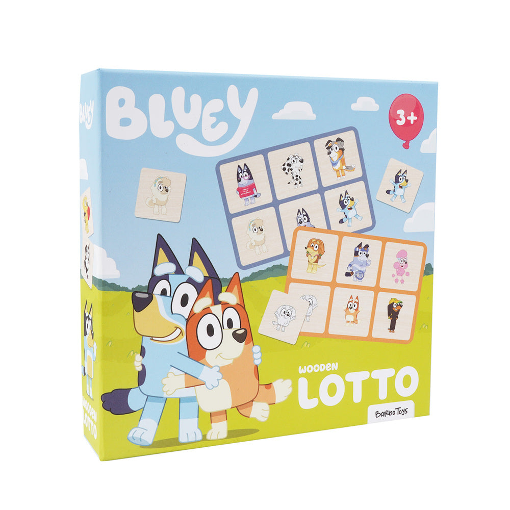 Bluey - Billedlotteri i træ