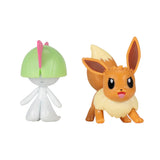 Pokemon Battle Disc Showdown Eevee Vs. Ralts