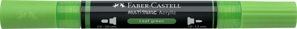 Multimarker Akryl Faber Castell SP 112 Leaf Green m. 2 spids