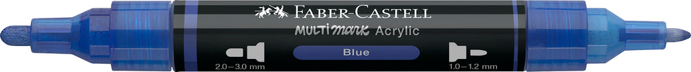 Multimarker Akryl Faber Castell SP 120 Blue m. 2 spids