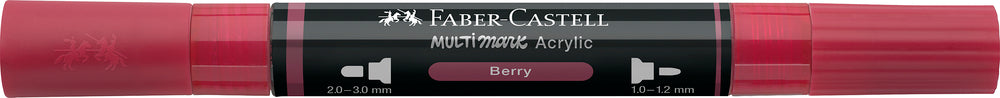 Multimarker Akryl Faber Castell SP 433 Berry m. 2 spids