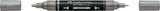 Multimarker Akryl Faber Castell SP 251 Silver m. 2 spids