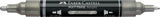 Multimarker Akryl Faber Castell SP 251 Silver m. 2 spids