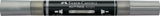 Multimarker Akryl Faber Castell SP 251 Silver m. 2 spids