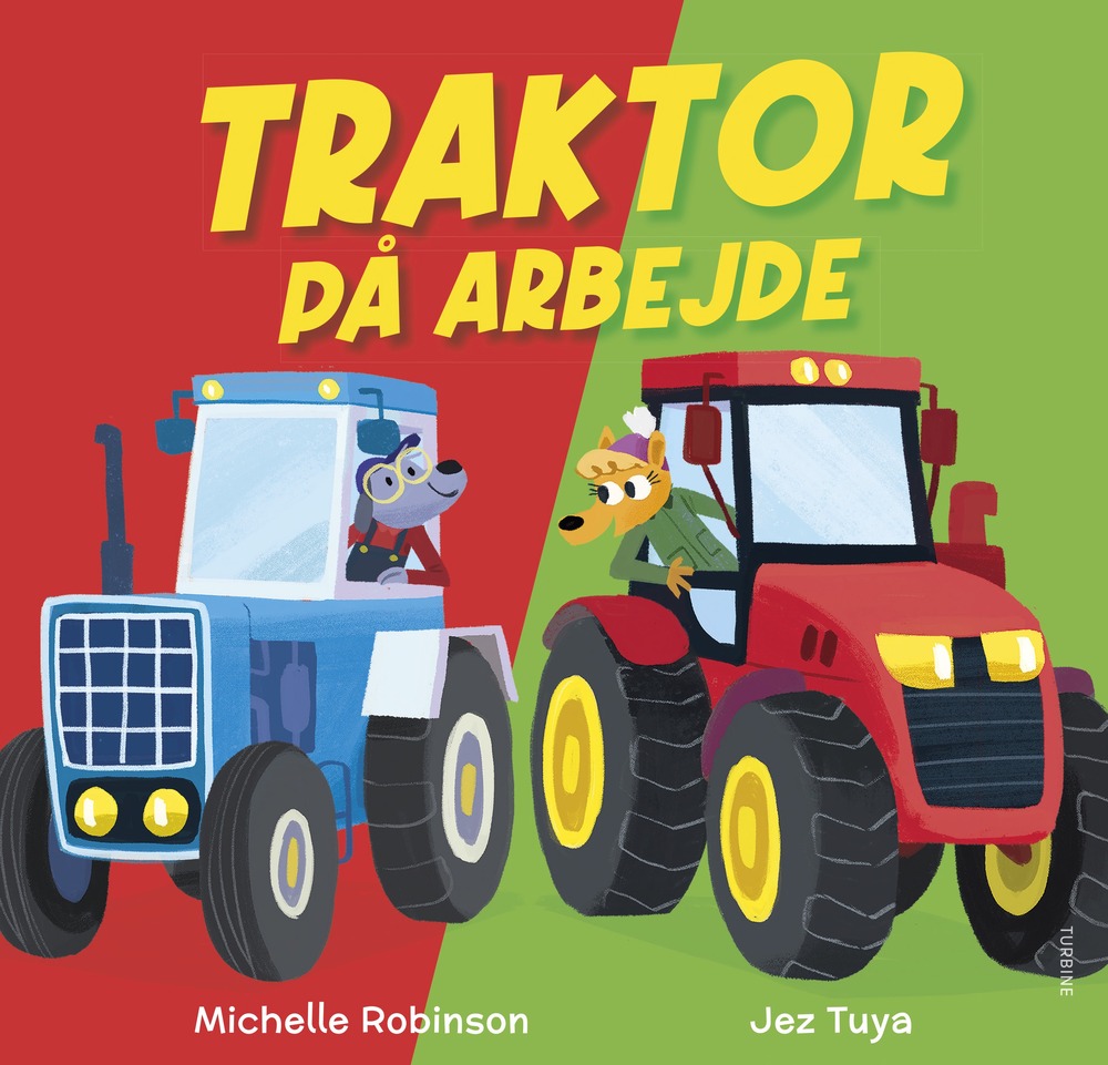 Traktor på arbejde