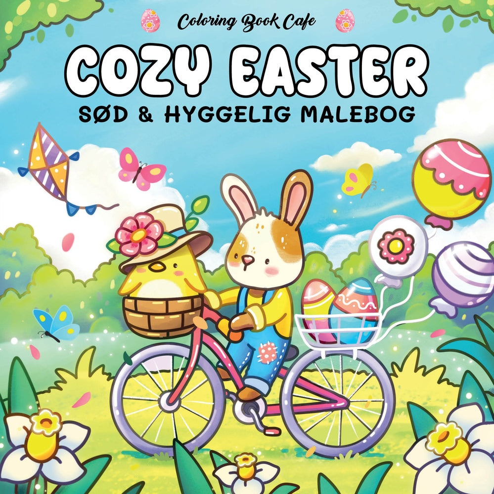 Coloring Book Café - Cozy Easter