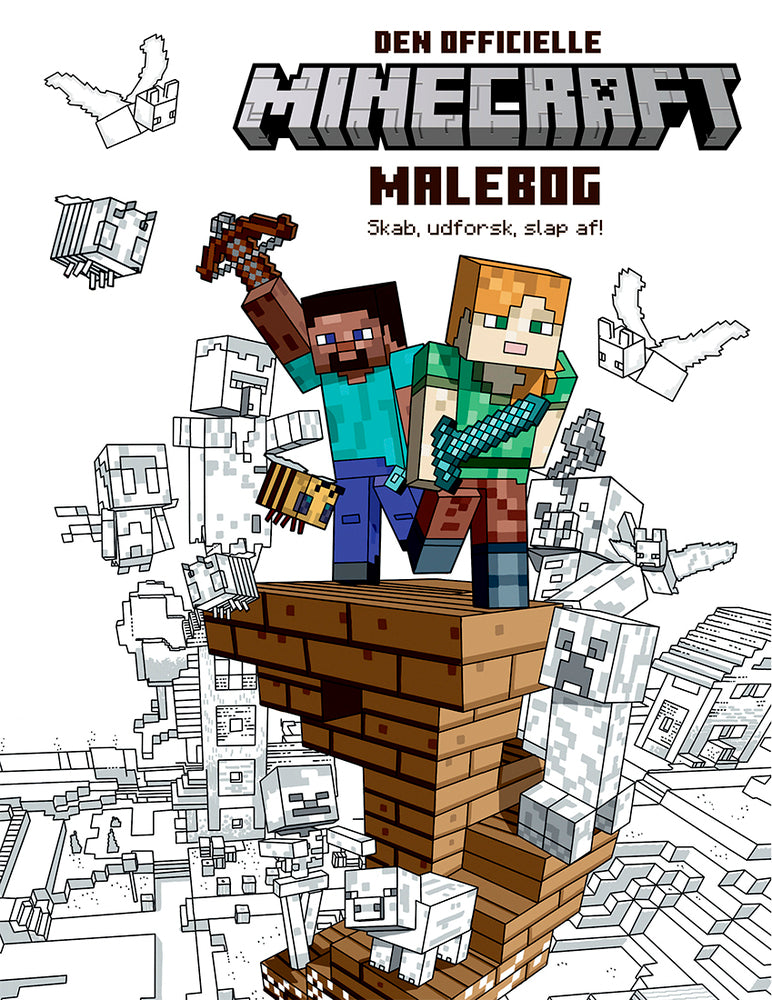 D1 Den officielle Minecraft malebog