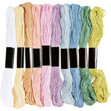 Broderigarn Pastelfarver