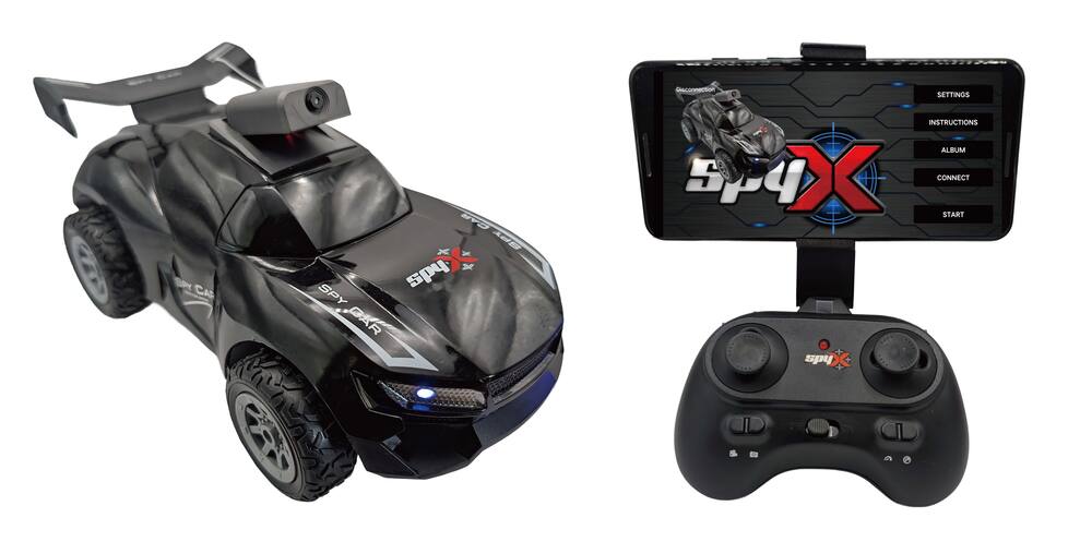 Spy X video car