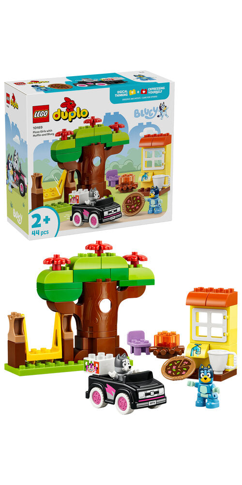 10469 LEGO DUPLO Bluey Pizza-piger med Muffin og Bluey