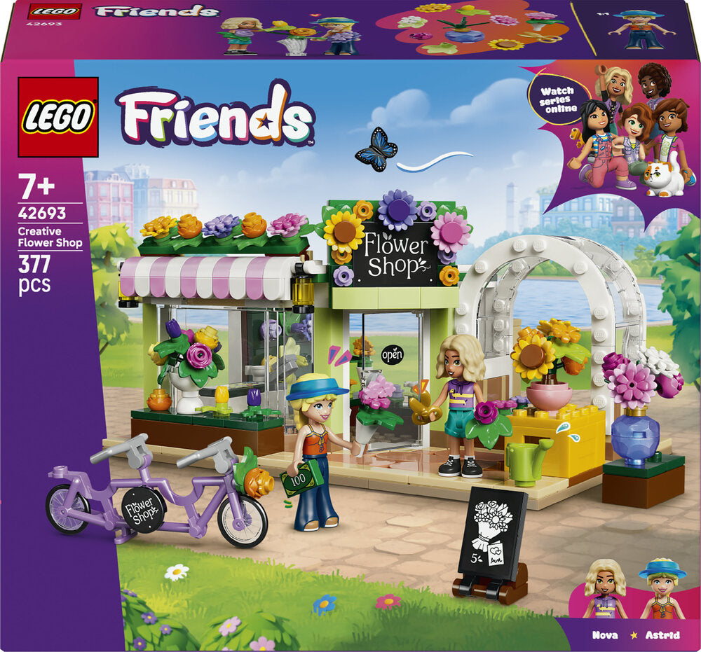 D2 LEGO Friends 42693 Kreativ blomsterbutik