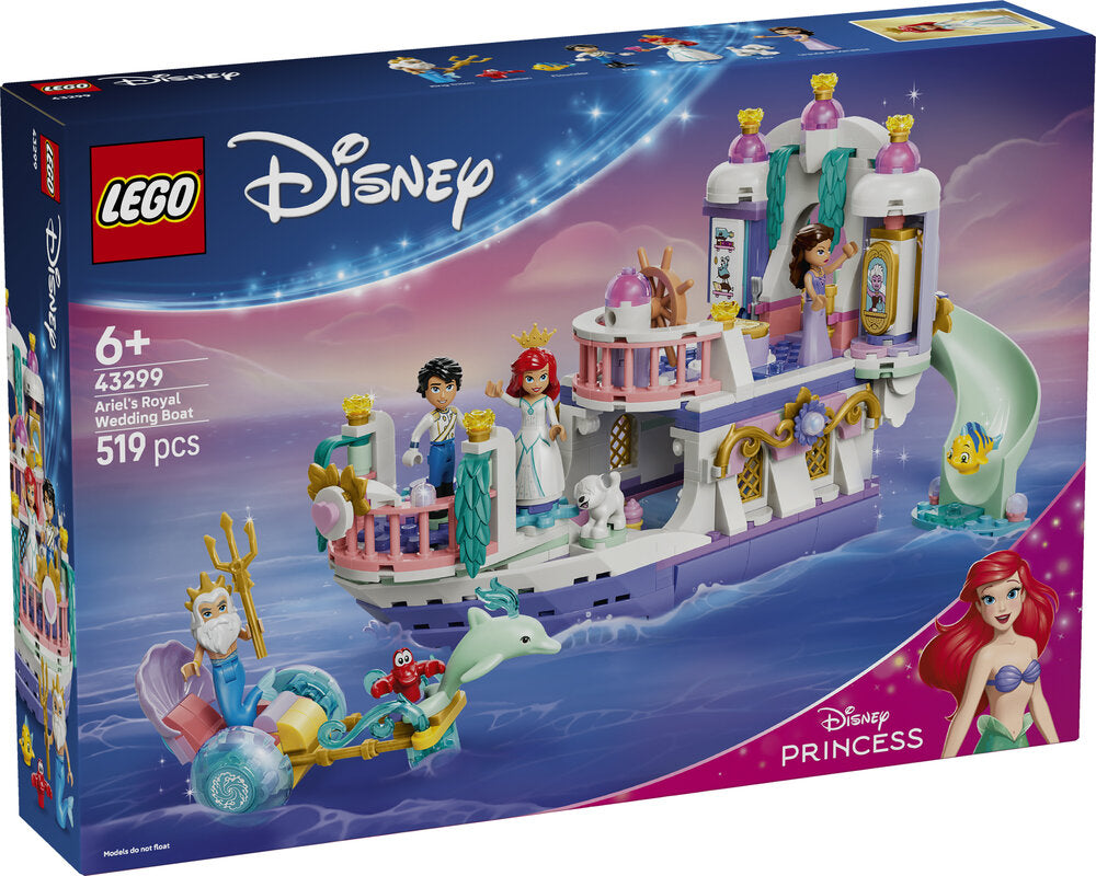 43299 LEGO Disney Ariels royale bryllupsbåd