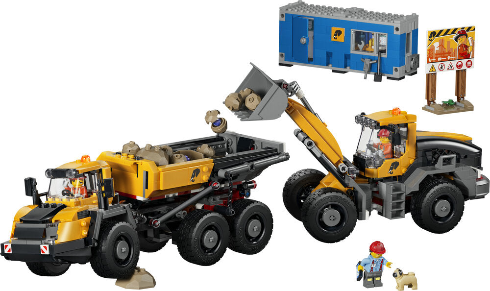60494 LEGO City Frontlæsser og lastbil med tippelad