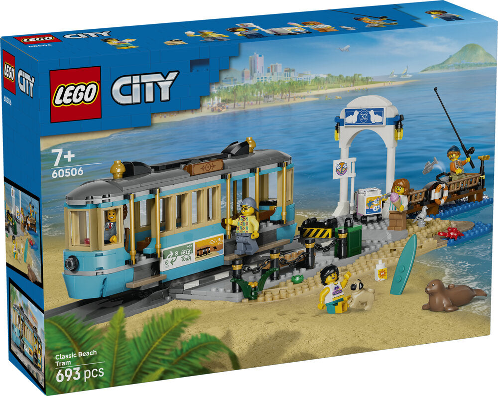 60506 LEGO City Klassisk sporvogn med strandstop