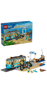60506 LEGO City Klassisk sporvogn med strandstop