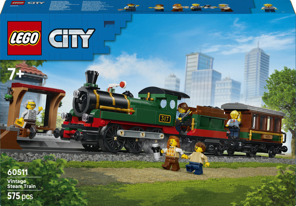 60511 LEGO City Vintage damptog