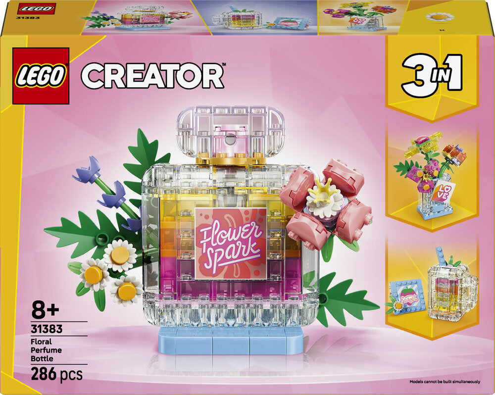 31383 LEGO Creator Blomsterpynt: Parfumeflaske