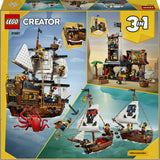 31387 LEGO Creator Ikonisk piratskib