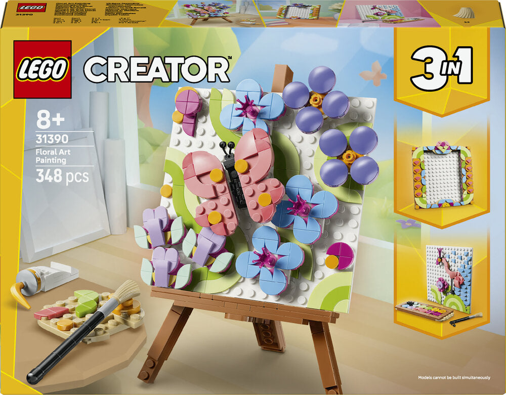 LEGO Creator 31390 Blomsterpynt: Kunstmaleri