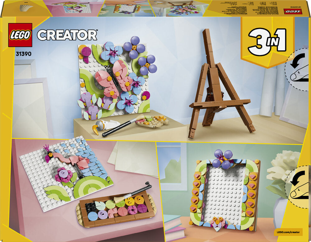 LEGO Creator 31390 Blomsterpynt: Kunstmaleri