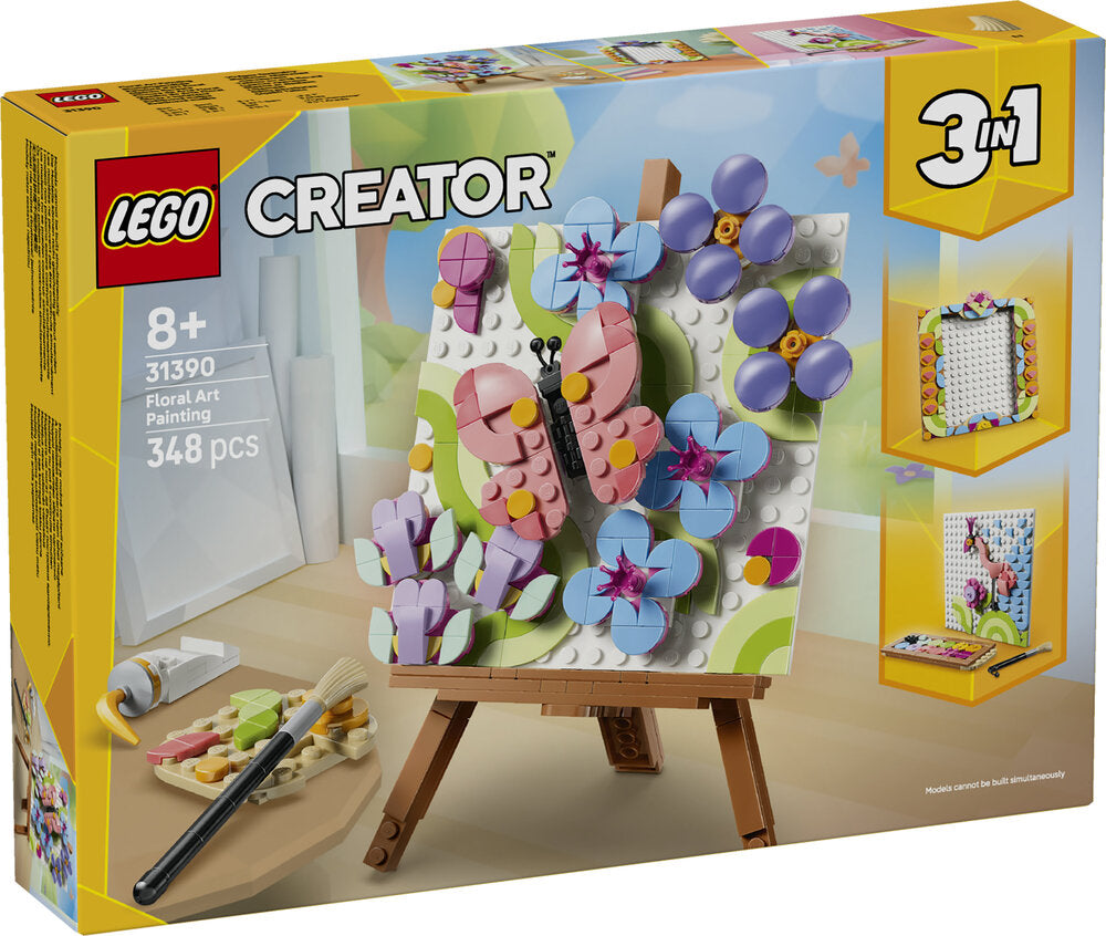 LEGO Creator 31390 Blomsterpynt: Kunstmaleri