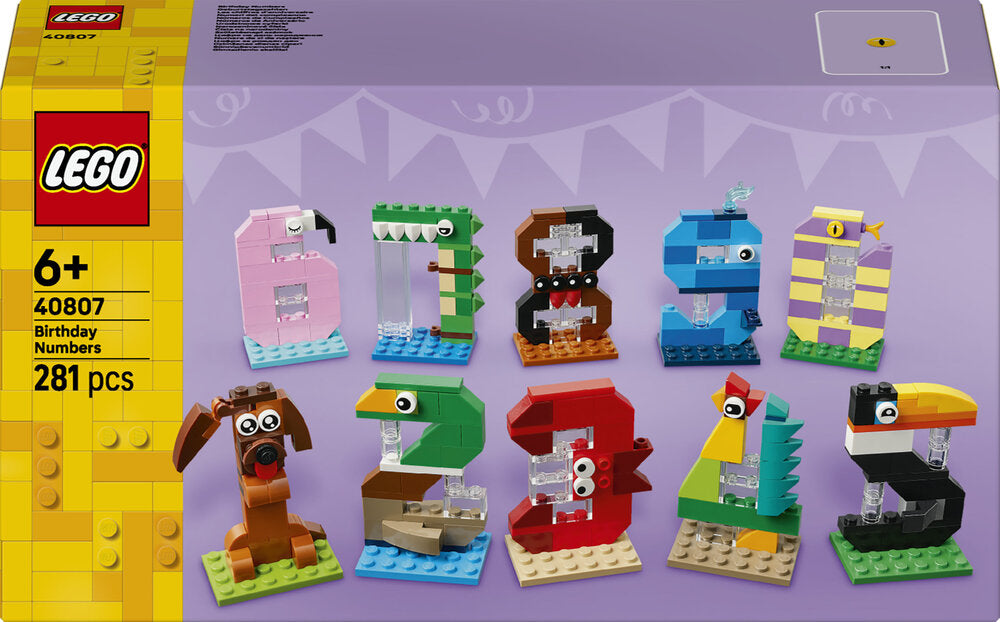 40807 LEGO Seasons and Occasions Fødselsdagstal