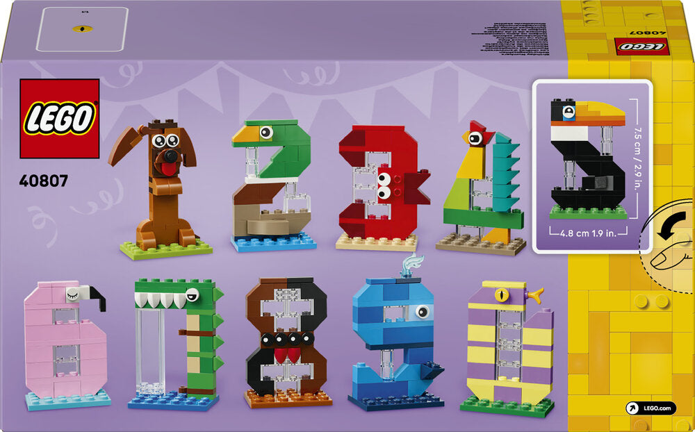 40807 LEGO Seasons and Occasions Fødselsdagstal