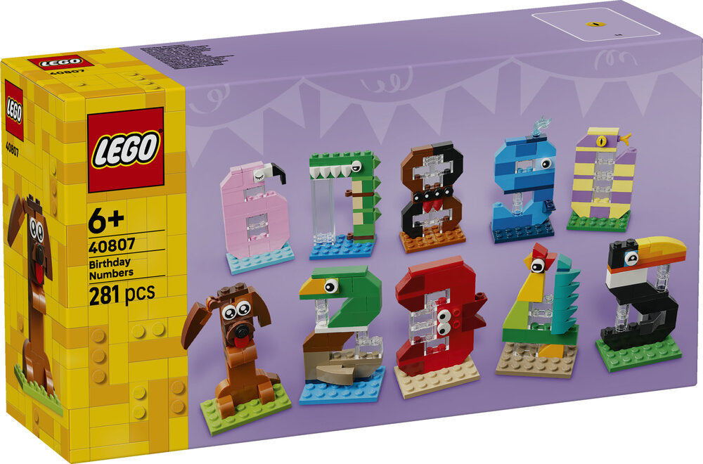 40807 LEGO Seasons and Occasions Fødselsdagstal
