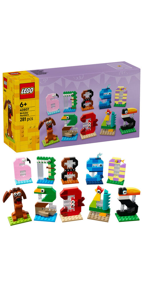 40807 LEGO Seasons and Occasions Fødselsdagstal