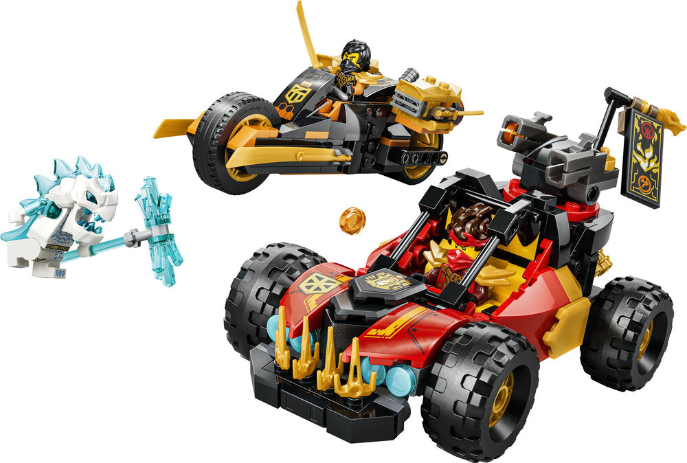 71864 LEGO Ninjago Kai og Coles kombi-køretøjer