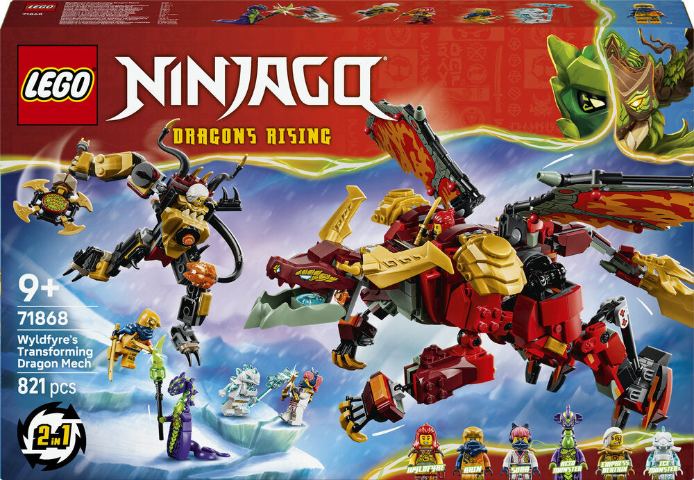 71868 LEGO Ninjago Wyldfyres forvandlingsdrage-mech