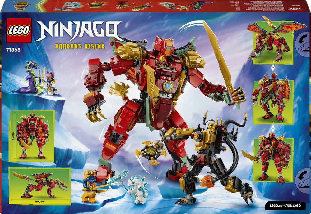 71868 LEGO Ninjago Wyldfyres forvandlingsdrage-mech