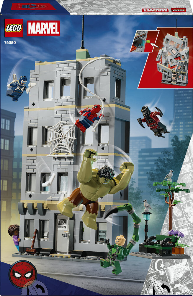 76350 LEGO Super Heroes Spider-Man mod Hulk – episk opgør