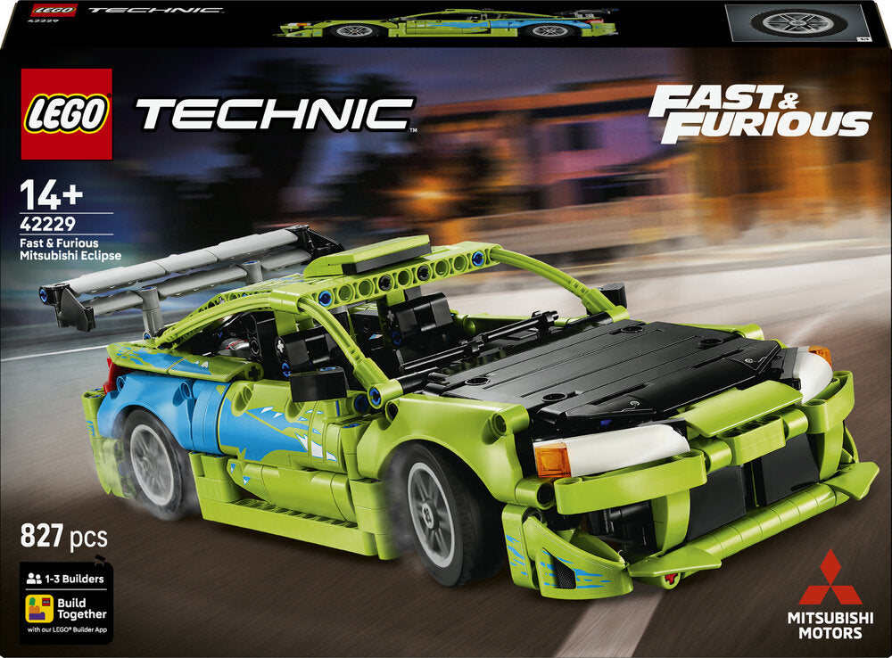 42229 LEGO Technic Fast and Furious Mitsubishi Eclipse-bil