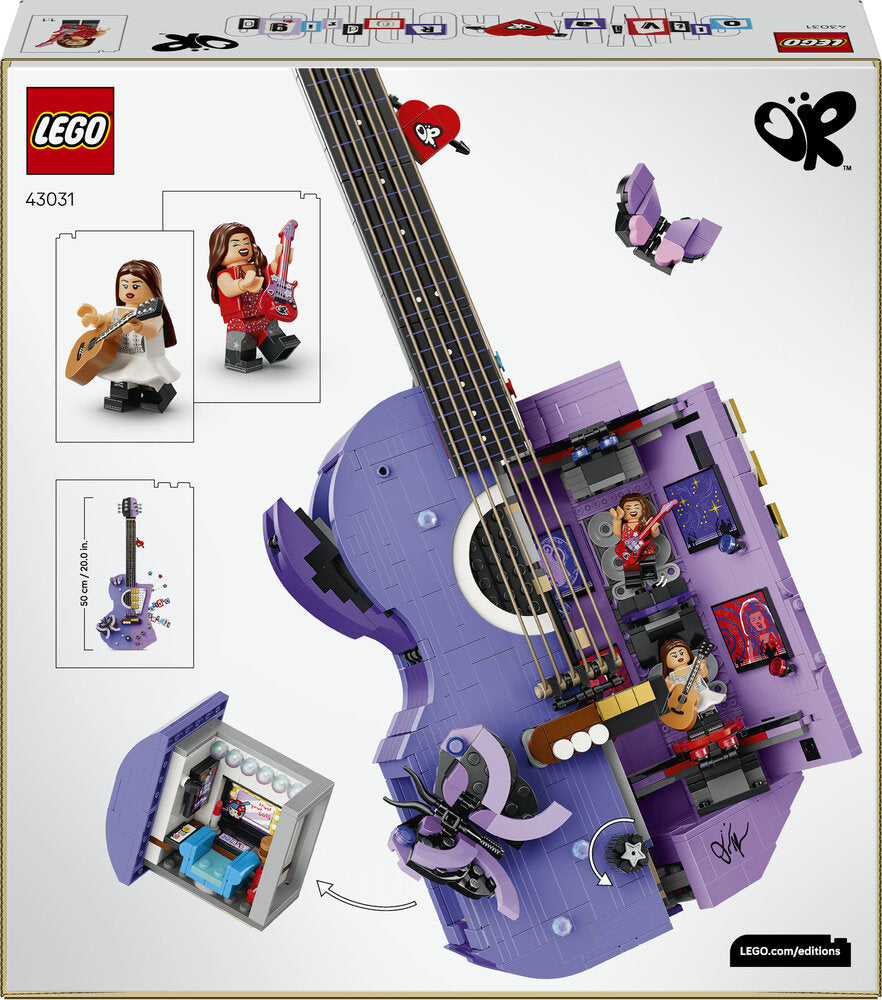 43031 LEGO Editions Music Olivia Rodrigos dobbeltguitar