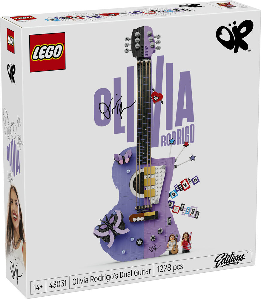 43031 LEGO Editions Music Olivia Rodrigos dobbeltguitar