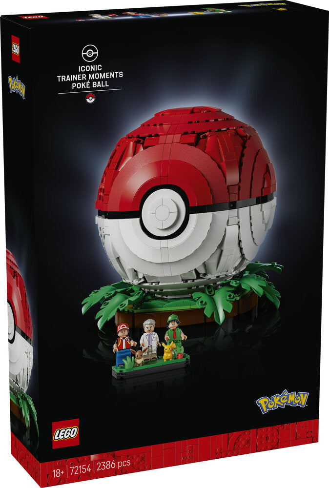 72154 LEGO Pokémon Ikoniske Træner-øjeblikke: Poké Ball