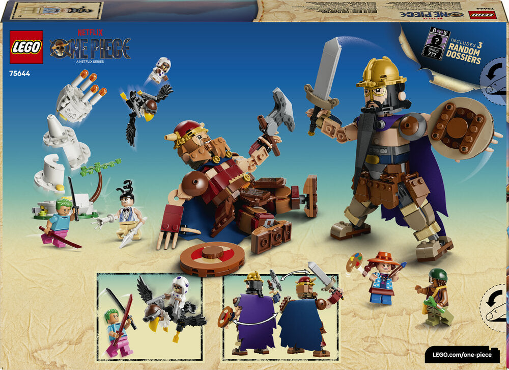 75644 LEGO ONE PIECE Dorry mod Brogy – giganterne i Little Garden