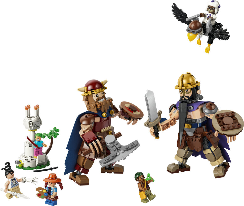 75644 LEGO ONE PIECE Dorry mod Brogy – giganterne i Little Garden