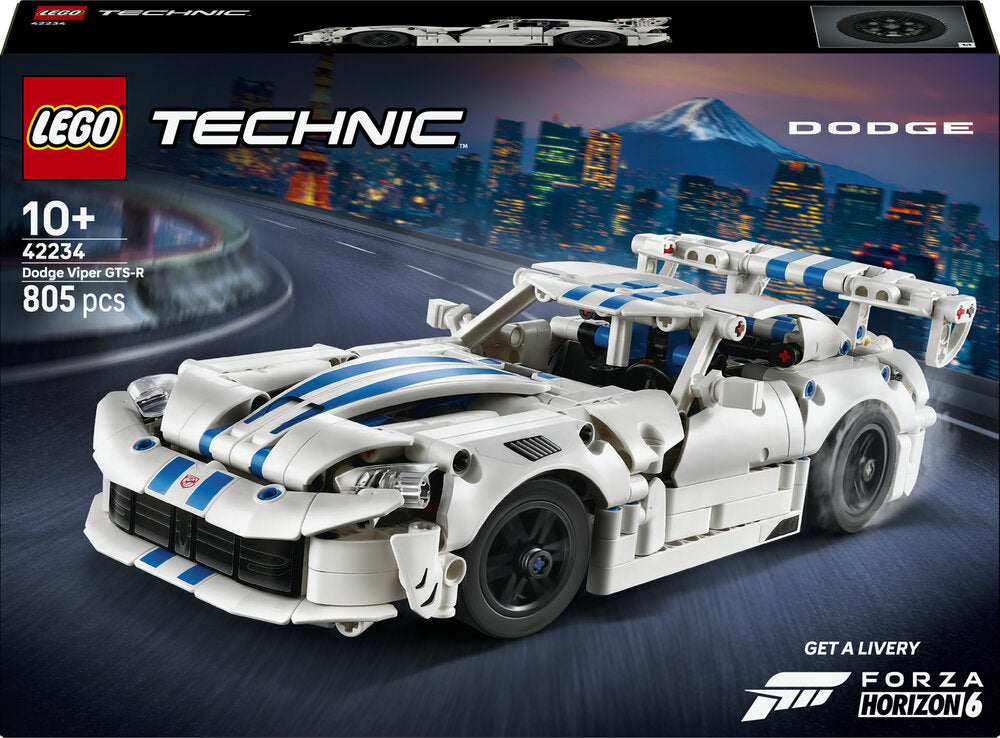 LEGO Technic 42234 Dodge Viper GTS-R-sportsvogn
