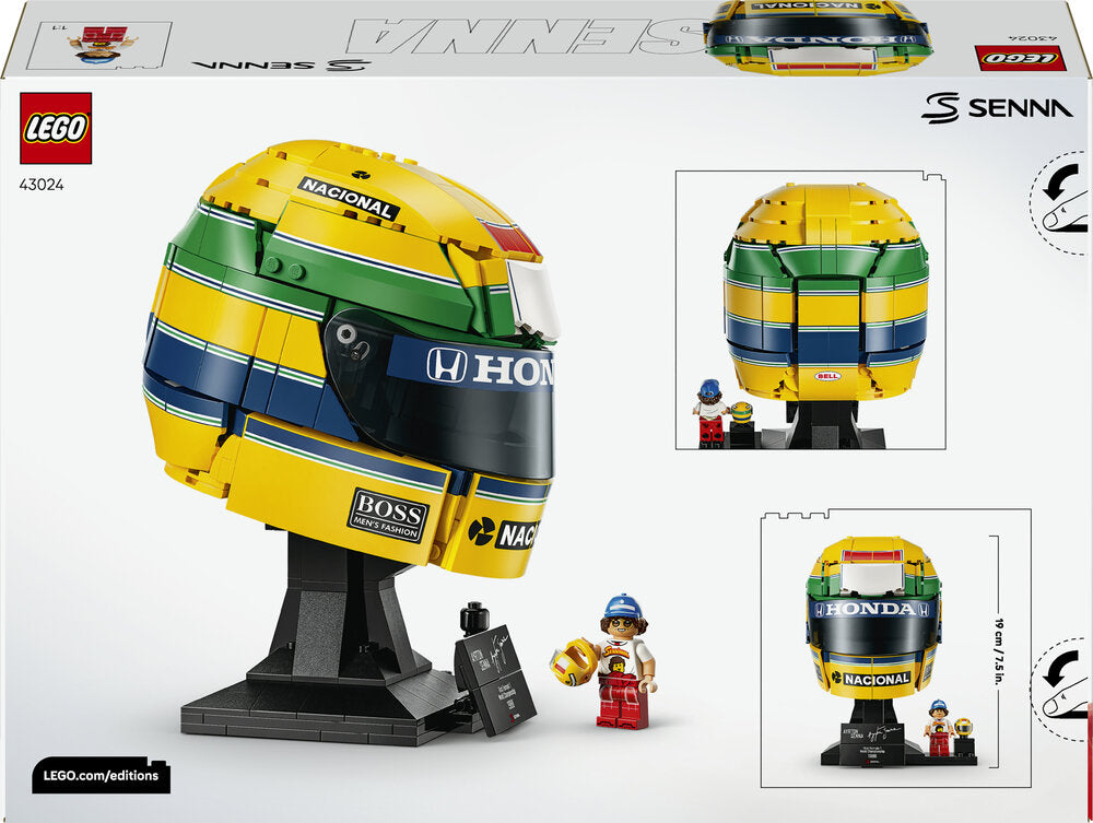43024 LEGO Editions Formula 1 Ayrton Senna-hjelm